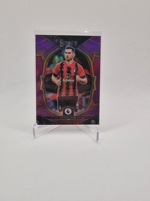 Panini Select Premier League Terrace Purple Prizm Lewis Cook #2 used
