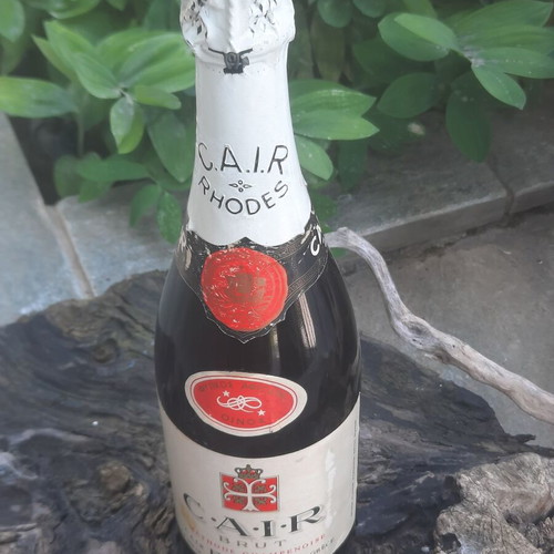 Natural sparkling wine C.A.I.R Brut Methode Champenoise 800gr 1967-1970