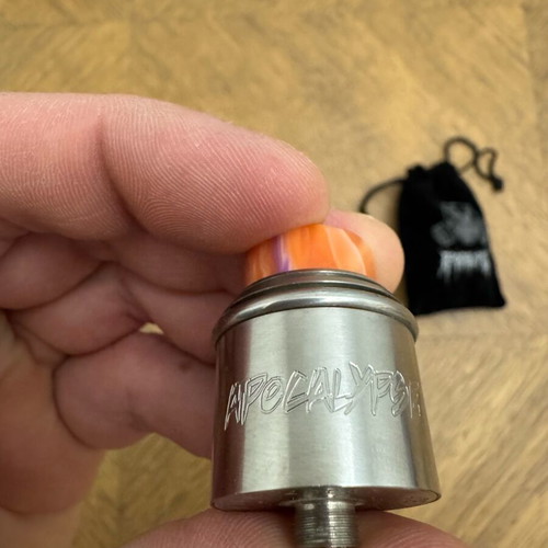 Armageddon Apocalypse Gen 2 RDA silver color like new, special piece