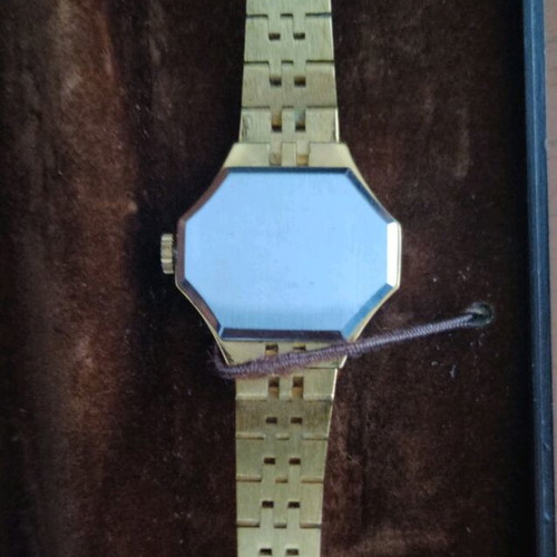 Vinca 17 Rubis gold-plated mechanical women's watch like new