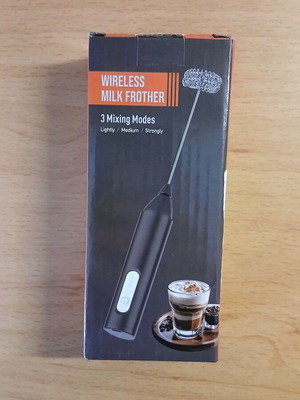 Wireless Milk Frother handheld new with 3 mixing modes