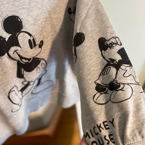 Zara kids Mickey Mouse sweatshirt used, grey, 11-12 years