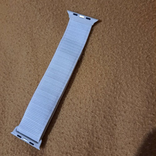 Apple Watch Strap 44mm - 49mm Alpine Loop Type Bicolor White Cream New