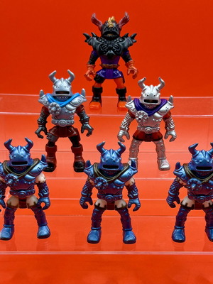 Fisher Price Imaginext Knights with Helmets, set of 6