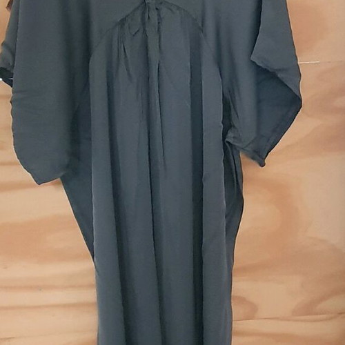 Silvergrey softsilky dress new, one size