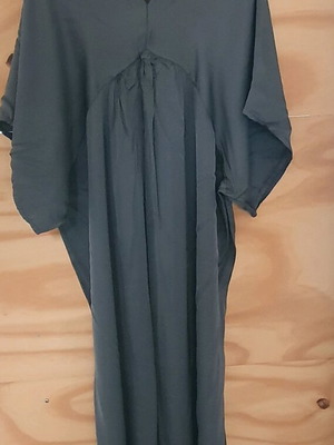 Silvergrey softsilky dress new, one size