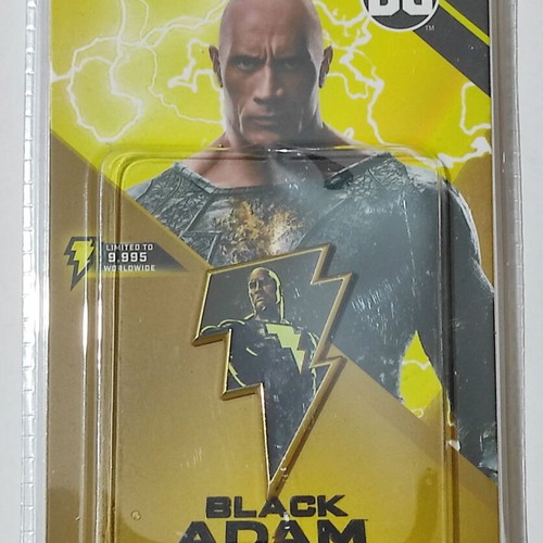 Black Adam enamel pin badge new, limited edition collectible