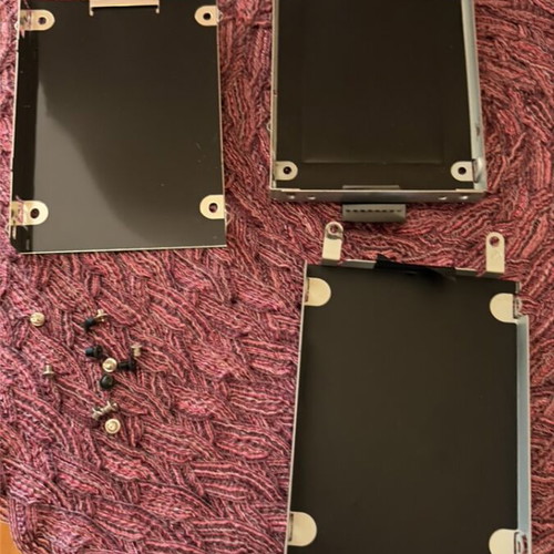 Hard Drive Cases used, pack of 3 for laptops