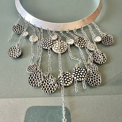 Necklace handmade Gianniotiko silver jewelry like new