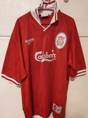 Liverpool Reebok 96-98 Jersey used, authentic, size XL