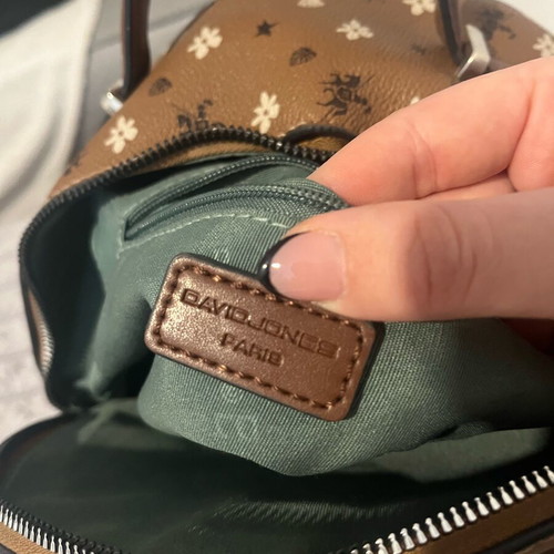 David Jones backpack like new, brown