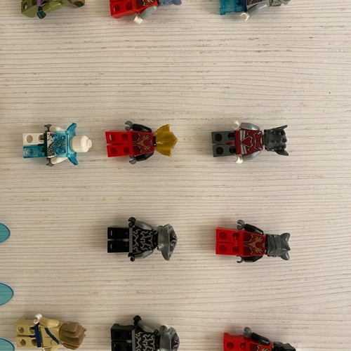 Lego Chima figures and accessories used collection