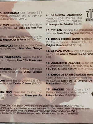 Everybody Latin CD like new