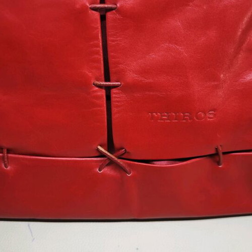 Thiros leather shoulder bag new collectible