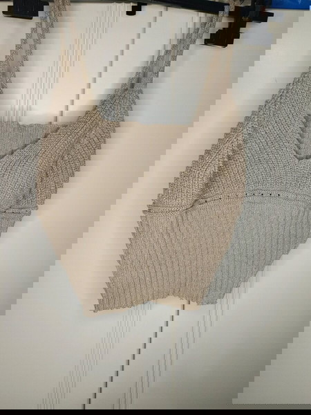 Πλεκτό Τοπ με Λάμψη - Μέγεθος M Knit Sparkly Top