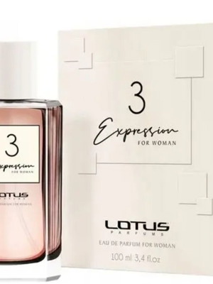 Lotus 3 Expression Eau de Parfum 100ml new for her