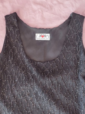 Jean Marie Lie dress size 46 black like new