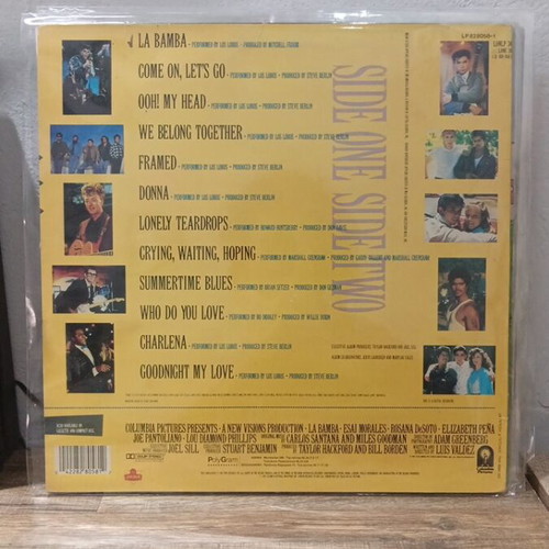 La Bamba vinyl used, Latin soundtrack
