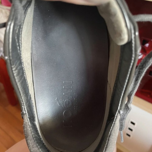 Hogan gray athletic shoes used, size 39
