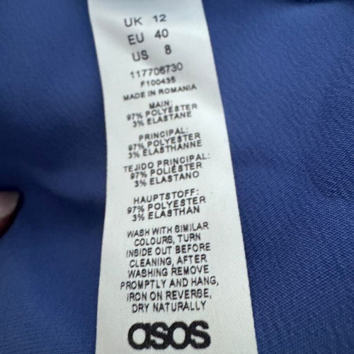 Assos blue dress new, size L