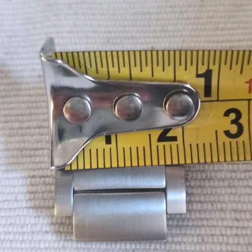 Link μπρασελέ Longines μεταχειρισμένο, 4 link με 3 pins, πλάτος 20 χιλ.