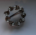Pin new, silver