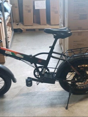 RKS RSIII electric bike used, fat bike 20x4 with new battery