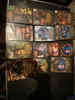 Warcraft collection for PC, like new condition