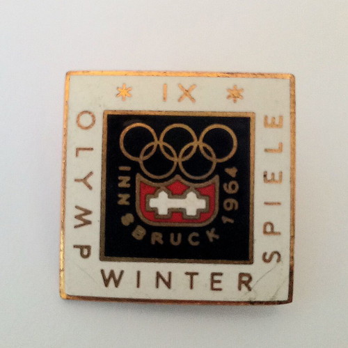 Collectible pin Winter Olympic Games 1964 like new