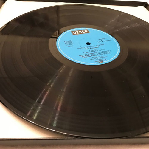 Don Pasquale vinyl used, Gaetano Donizetti, Vienna Opera Orchestra