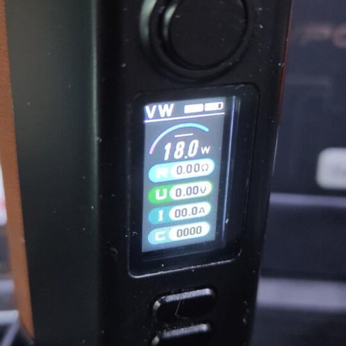 Riva 200 Box Mod by DOVPO used, black brown