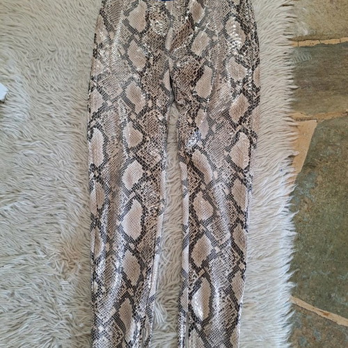 Pinko tight glittery leggings pants size S