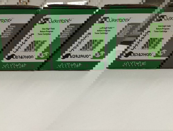 Lexmark Γνήσιο Toner Μαύρο High Yield για 6.000 Σελίδων (B242H00)