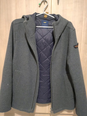Armata di Mare coat jacket used, gray, size M