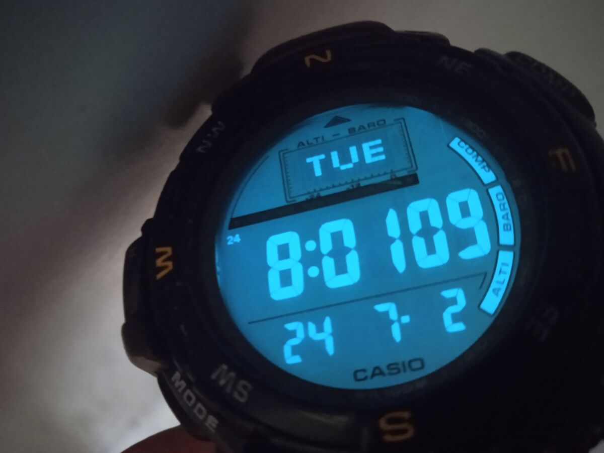 CASIO PROTREK PRG 40 TRIPLE SENSOR MODULE 75 00 Vendora