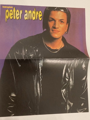 Peter Andre - Christos Antoniadis Poster from magazine Katerina In good condition Price 4 Euros