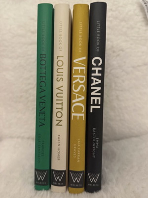 Fashion books new, Chanel, Versace, Louis Vuitton, Bottega Veneta
