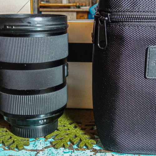 Sigma 24-35mm f2 Nikon mount lens used