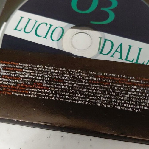 Lucio Dalla cassette, brand new