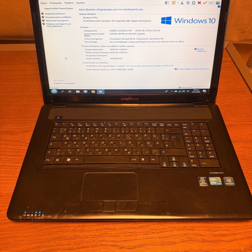 Medion Akoya E7214 Laptop used, Intel i3, 4GB RAM, dual HDD