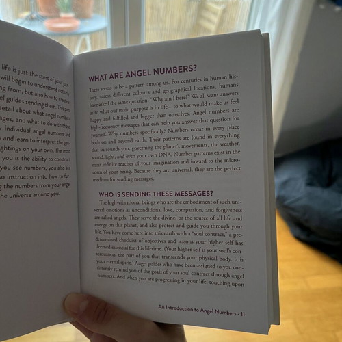 Angel Number book like new