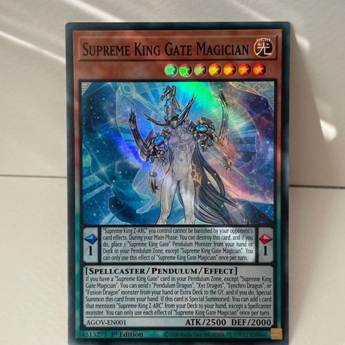 Supreme King Gate Magician Yu-Gi-Oh! Card like new