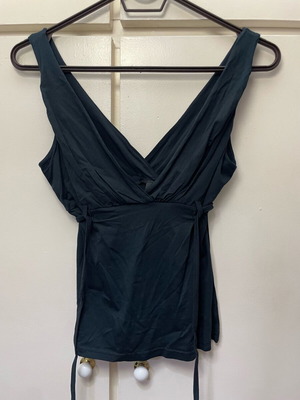 Black summer top like new, XS/S
