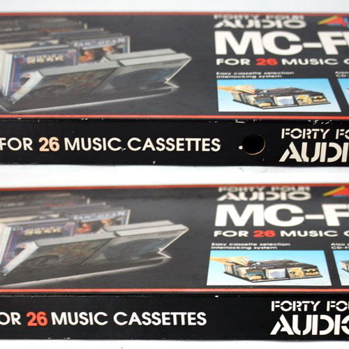 Forty Four Audio 44 MC-Flip cassette holder new, for 26 cassettes