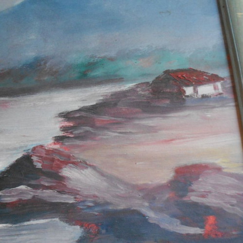 Paintings used, pack of 4 pieces