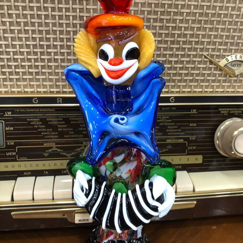 Murano clown used, 1970s, height 30.5 cm