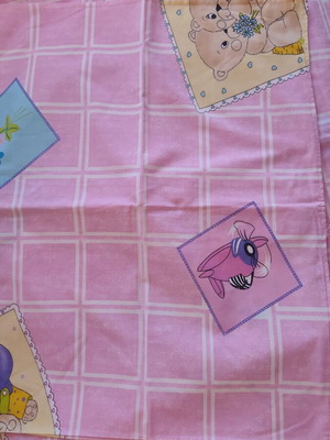 Bed sheets and pillowcase for single bed