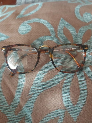 Vintage tortoiseshell brown eyeglass frame like new