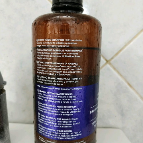 Apivita men's shampoo against dandruff dry scalp like new 400ml
