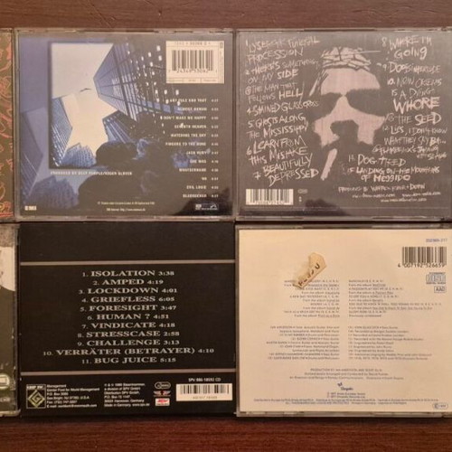 Rock Metal CDs like new from personal collection
